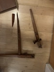 Broken mid century table Broken mid century table. It was restored but was damaged in transit. The table top is solid and in good condition, this would be useful for someone who knows how to fix the legs EC1V - removed for £64