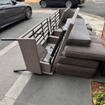 garden furniture Garden furniture L shaped sofa, bench, seat and table TW11 - removed for £156