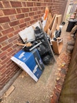 General building work waste Small bathroom floor refurbishment waste ,Few tiles ,cardboards ,packaging,etc E17 - removed for £104