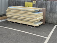 Cold store Panels & Plywood collected by Waste Machine