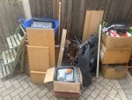 Home and garden rubbish Garden, garage and house hold clearance items, plus some domestic waste bags. BR2 - removed for £83