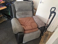 Chair, Old Hoover, 3 boxes collected by REF REMOVALS