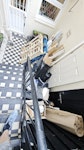mixed waste X3.5 cubic meter mixed waste of ca 3.5cubic Meter. carton, hardboard, architrave wood, two pallets, old vanity and basin, not too heavy. W9 - removed for £211