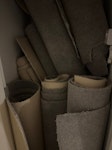 7 rolls of carpet and undela Carpet and underlays of two rooms 
Already rolled SW20 - removed for £104
