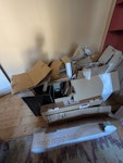 Cardboard boxes + box of glass Cardboard boxes (and some recycling). Two boxes of glass. Will have all items on driveway for easy collection SE22 - removed for £94