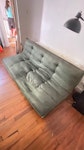 1 sofa, 1 dining table, 1 desk dining table is reusable and very heavy , dismantled, sofa folds out SE15 - removed for £104