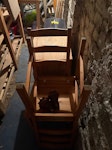 Cellar with misc stuff Prefer collection Sunday or week day evenings. Cellar with chairs, table, bed headboard and other misc stuff. Also stool and bin from garden. SW4 - removed for £214