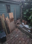 Garden pots, wood and other Some old wood and garden pots and a range of things from the shed. Mostly wood and old bits that are in the shed etc. About 60% of the last photo in the shed. Ill bring all required bits out into the yard SL4 - removed for £229