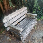 1 large garden bench 1 large garden bench made of wood.
Would be nice if it can be collected by the 26th ME14 - removed for £52