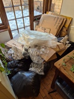 Moving supplies collected by Jaan Group Ltd T/A Rubbish 247