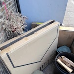 cardboard and dog bed we have big cardboard boxes which need flat packing and a dog bed need removing from our front garden. TW2 - removed for £43