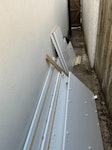 2 broken down storage units. An IKEA wardrobe and an IKEA storage unit, both of which have been broken down. SE12 - removed for £104