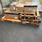 Pallets and other waste Pallets,boxes and other solar install waste GL7 - removed for £106