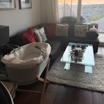 A corner sofa, broken into two Corner sofa that is already broken into two pieces and is on the balcony.
Needs carrying from balcony. I’ve recently had an operation to have a baby so am unable to help lift. SW6 - removed for £104