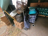 Few bags desk, trunk, trolleys collected by Pat Smith Environmental Ltd