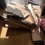 12 x IKEA empty cardboard boxe Empty ikea furniture boxes all flattened down SW9 - removed for £77