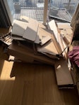 12 x IKEA empty cardboard boxe Empty ikea furniture boxes all flattened down SW9 - removed for £77