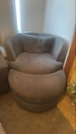 3 seater sofa and Swivel Chair 3 Seater Sofa and swivel chair WD3 - removed for £123