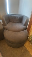 3 seater sofa and Swivel Chair collected by Pat Smith Environmental Ltd