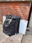 10 kitchen cabinet doors 10 small kitchen cabinet doors in 4 black bin bags + 2 larger kitchen cabinet doors (were covering a small fridge and pantry cupboard). NW3 - removed for £64