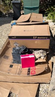 Solar install waste collected by Carry Away Clearance