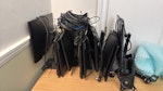 10x Dell 24”monitors (P2421D) Fully functioning Dell 24 inch monitors with power cords and connection cables. 4 monitors have stand attached, 6 minitors do not have stands. Monitor model number: Dell P2421D SW1W - removed for £0