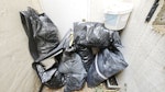 10 rubble sacks,some correx mainly some old plasterboard and earth from a gully. collect from basement. W9 - removed for £94