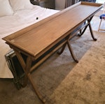 Console Table OKA Console Table. Good condition. No damage. Vakue new GBP 500.
180cm x 50cm x 80cm. Weight approx 35 Kg SW10 - removed for £65