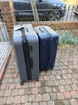 3 suitcases 2 bags 3 wheeled suitcases and 2 bags all well used with some knocks but still useable. (stored inside the two largest) SE13 - removed for £26
