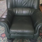 Couch, arm chair and a small f Just the 3 items. Have a new suite coming today. BL4 - removed for £214