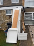 Dismantled furniture Dismantled single bed and double door wardrobe. TW7 - removed for £130