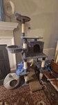 2 chairs & 2 cat trees Items:
Two identical chairs — one assembled and one brand-new in its original box, available for reuse
One large cat tree
One small cat tree W1 - removed for £104
