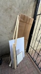 building waste rubbish is outside by side of building SE22 - removed for £36