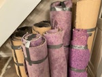 rolls of carpet and underlay 8 rolls of carpet management lengths plus 4 rolls of underlay DL15 - removed for £104