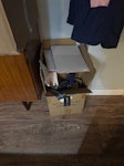 Cardboard Cardboard boxes and packaging from deliveries. Also general recycling material. G3 - removed for £78