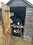 SHED CONTENTS, HOUSEHOLD GOODS SMALL SHED CONTENTS, HOUSEHOLD GOODS, NOTHING HEAVY. JUST GENERAL ITEMS B6 - removed for £308