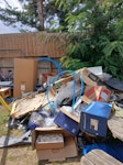 Cardboard and general waste. NW2 - removed for £286