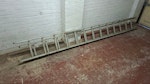 Ladder 3.5 metres Single item 3.50 metres ladder when folded. It extends to 7 meters.
I have it from the previous owner, but possibly could be reused. GU21 - removed for £45