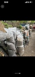 several bags of rubble 250£ several bags of dirt, garden waste, old trellis fence. probably around 1ton NW1 - removed for £431