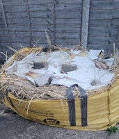 Garden waste only collected by The Mess Man ltd
