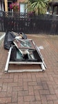 Door, frame, DGU, 2 bags Door, frame, DGU, 2 bags of debris NE29 - removed for £175