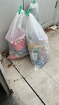4 bags 4 bags of rubbish in front basement W11 - removed for £43