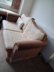 Final clearance items Sofa bed, heavy electric bed (4 ft), detached headboard, bedside cupboard, small chest of drawers, dining room chair, Quantity of pillows and single duvet, kitchen steps, 3 x glass tops from cupboards, removal box of crockery and kitchen implements.  All in 1st floor flat, with lift.  On road parking available.  Collectable between 09:00 and 13:00 weekday mornings 7th to 11th Sept. SO17 - removed for £286