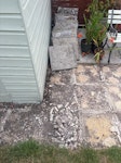 Garden waste, 43 pateo slabs 43 patio slabs and corresponding rubble from where they’ve been lifted. General garden waste from trimmings and cuttings SW16 - removed for £325