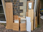 Mixed furniture, wood, plastic Dismantled furniture wood, doors, plastic, cardboard, small household items. Non-hazardous, no builders waste. BS23 - removed for £214
