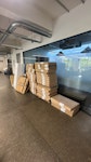 cardboard, plastic etc cardboard boxes, polystyrene/ styrofoam, plastic packaging N1 - removed for £141
