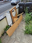 Cupboards and old sink and pip N15 - removed for £43