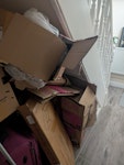 Cardboard boxes from move Bunch of cardboard boxes and plastic wraps from a house move BN2 - removed for £64