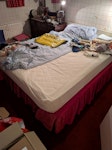 double divan bed old double divan bed for disposal SK10 - removed for £124