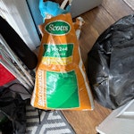 Hazardous waste Got 2 25kg bags of Scott’s sport master renovator pro
1 25kg ferromel-20
1 20 litre bottle of Rigby Taylor micro dyne
1 5 litre bottle of Rigby Taylor iron complex
The three bags are solidified and are opened while the Two liquid bottles have been opened. CM1 - removed for £120